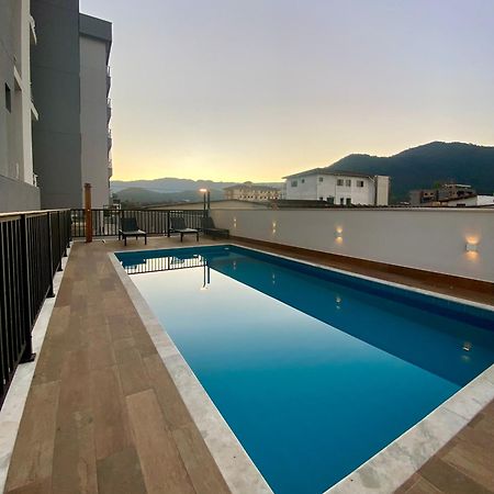 Ap No Centro Piscina E Churras Ubatuba Eksteriør bilde